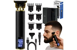 Zastawka do włosów i brody – 3 prędkości + 6 nasadek