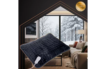 Podgrzewana poduszka grzewcza 60 × 38 cm – podgrzewacz pleców i szyi