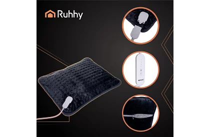 Podgrzewana poduszka grzewcza 60 × 38 cm – podgrzewacz pleców i szyi