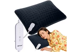 Podgrzewana poduszka grzewcza 60 × 38 cm – podgrzewacz pleców i szyi