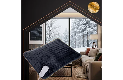 Podgrzewana poduszka grzewcza 40 × 30 cm – podgrzewacz pleców i szyi