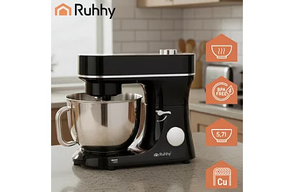 Robot kuchenny z podgrzewaną misą 5,7 l – 2300 W