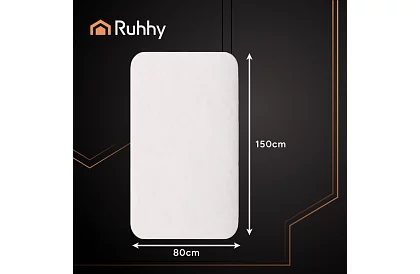 Podgrzewana mata grzewcza 150 × 80 cm – 3 tryby grzania