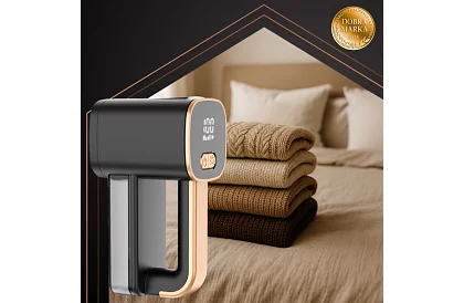 Akumulatorowy golarka do tkanin z wyświetlaczem LCD