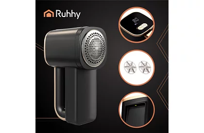 Akumulatorowy golarka do tkanin z wyświetlaczem LCD