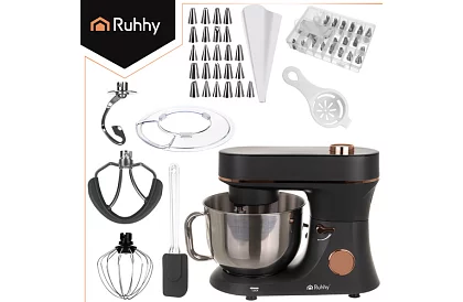 Robot kuchenny z podgrzewaną misą 5,7 l – 2300 W + akcesoria