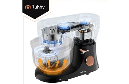 Robot kuchenny z podgrzewaną misą 5,7 l – 2300 W + akcesoria