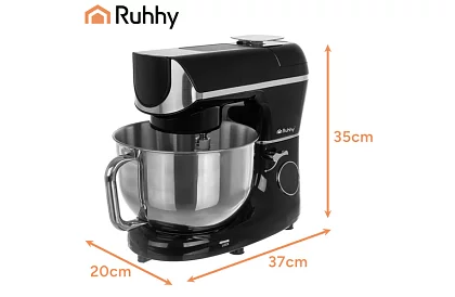 Robot kuchenny z podgrzewaną misą i wagą 5,5 l – 2300 W + akcesoria