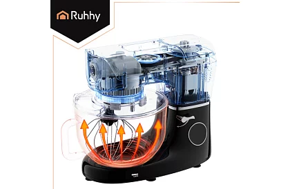 Robot kuchenny z podgrzewaną misą i wagą 5,5 l – 2300 W + akcesoria