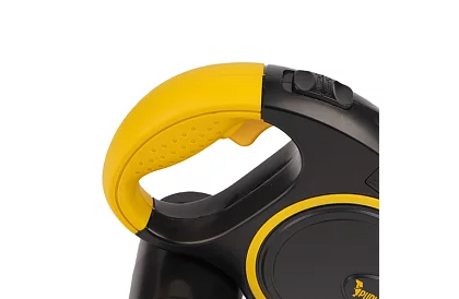 Flexi smycz dla psów z latarką LED - 5 m - 10 - 25 kg