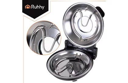 Piec do pizzy domowy z kamieniem – 1200 W