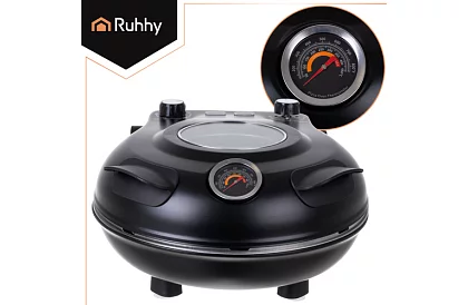 Piec do pizzy domowy z kamieniem – 1200 W