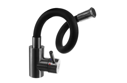 Bateria zlewozmywakowa 360° z elastycznym wylotem i perlatorem