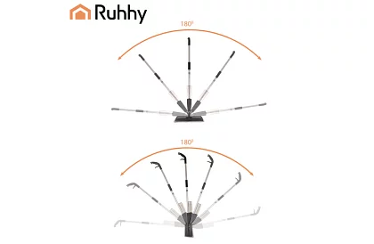 Mop z mikrofibry z rozpylaczem 41 cm, zbiornik 600 ml + 2 ściereczki