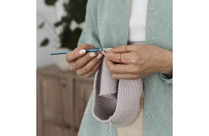 Zestaw do szydełkowania w etui dla początkujących i zaawansowanych – 69 elementów