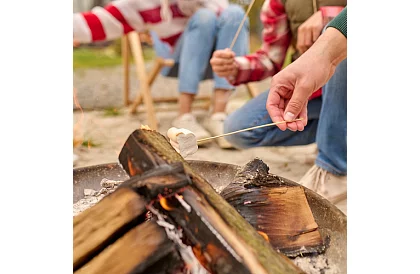 Ognisko ogrodowe z uchwytami - 60 cm