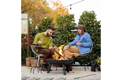 Ognisko ogrodowe z uchwytami - 60 cm