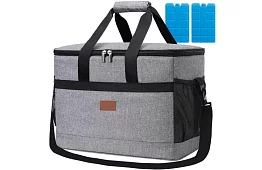 Torba piknikowa termiczna – 40 litrów z wkładami chłodzącymi