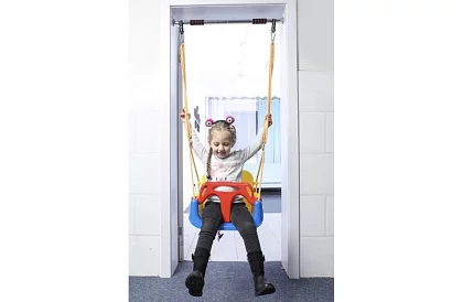 Huśtawka dziecięca plastikowa rosnąca 3 w 1