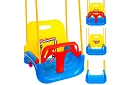 Huśtawka dziecięca plastikowa rosnąca 3 w 1