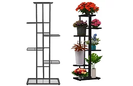 Wysoki stojak na kwiaty – 6 pięter