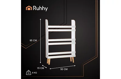Półki na książki, zabawki – 95 × 15 × 50 cm