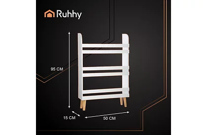 Półki na książki, zabawki – 95 × 15 × 50 cm