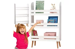 Półki na książki, zabawki – 95 × 15 × 50 cm