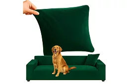Pokrowiec na sofę 190–230 cm – Zielony aksamit