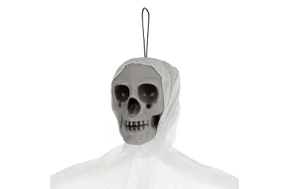 Zawieszony szkielet 70 cm - biała dekoracja wisząca