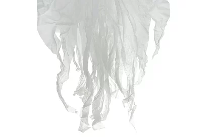 Zawieszony szkielet 70 cm - biała dekoracja wisząca