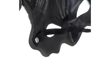 Maska diabła na karnawał z rogami