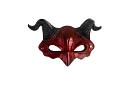 Maska diabła na karnawał z rogami