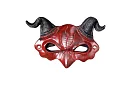 Maska diabła na karnawał z rogami