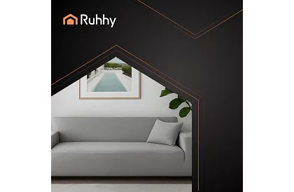 Pokrowiec na sofę 145–185 cm – ciemnoszary aksamit