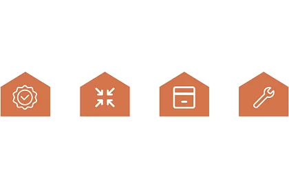 Zawieszony szkielet 70 cm - czarna dekoracja wisząca