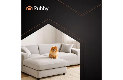 Pokrycie na sofę 190–230 cm – Jasnoszary aksamit