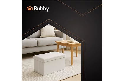 Składany pojemnik na przechowywanie 60 × 30 × 30 cm – szary aksamit