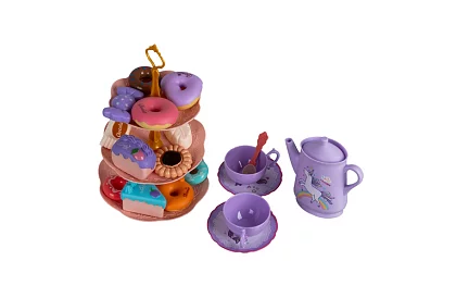 Zestaw herbaty dla dzieci w walizce z jednorożcem