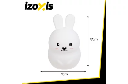 Lampka nocna LED RGB dla dzieci – Królik LED