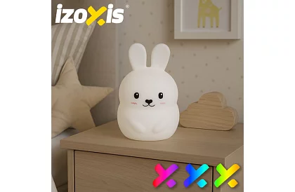 Lampka nocna LED RGB dla dzieci – Królik LED