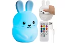 Lampka nocna LED RGB dla dzieci – Królik LED