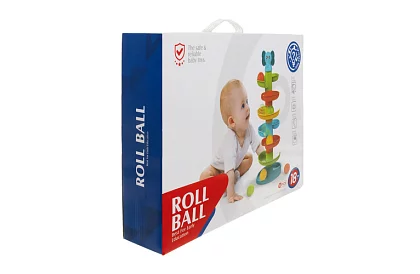 Wieża dziecięca z kulkami – tor kulkowy