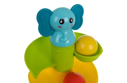 Wieża dziecięca z kulkami – tor kulkowy