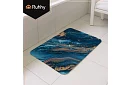 Dywanik łazienkowy w nowoczesnym designie – szybko schnący 60 × 40 cm