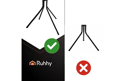 Stojak na ubrania 170 cm – czarny