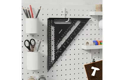 Aluminiowy kątownik stolarski 30x30 cm - kątownik stolarski