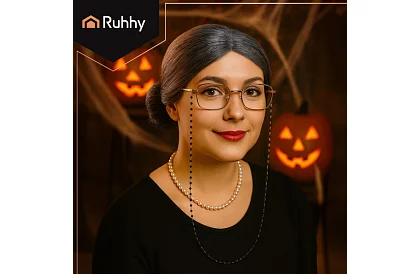 Kostium karnawałowy babci – zestaw 5-częściowy