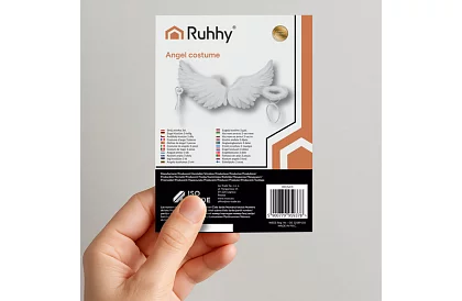 Kostium anioła – zestaw 3-częściowy