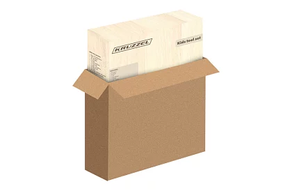 Drewniana skrzynka z narzędziami i zwierzątkami - elementy wkręcane